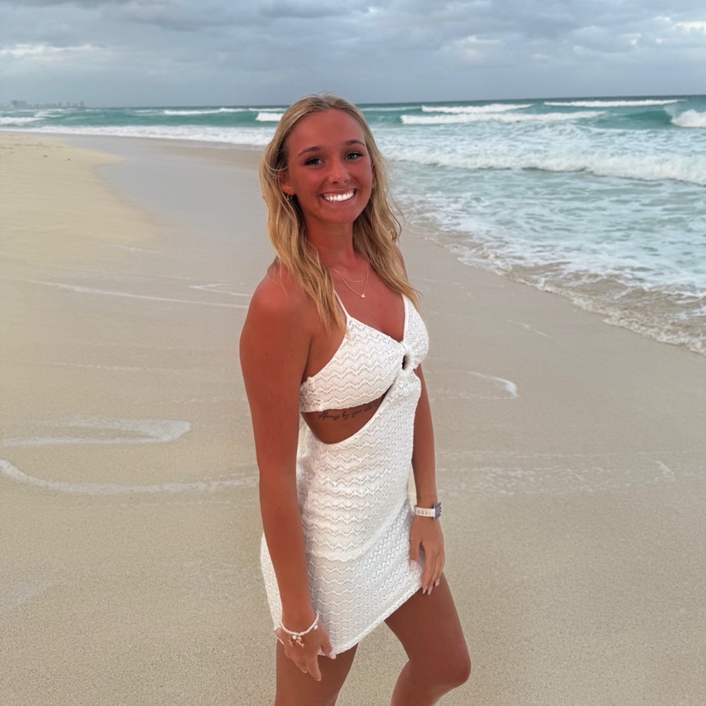 White Beach Dress